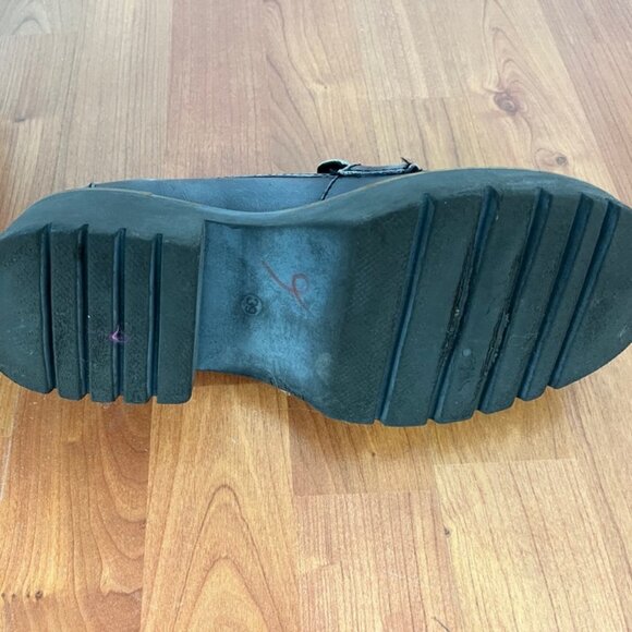 COPY - Free People Decker Platform size 39 Grunge Chunky Shoe - Picture 4 of 7